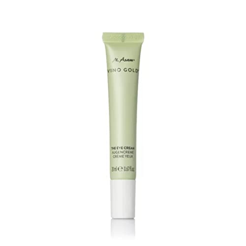 M. Asam VINO GOLD Augencreme (20 ml) – Parfümfreie Augenpflege gegen Augenschatten & Für eine geglättete, gestraffte & regenerierte Augenpartie, reduziert die Faltentiefe, Augenpflege mit Hyaluron