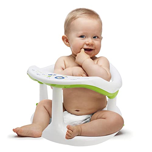 Generic Baby-Badesitz - Baby-Badewannensitz zum Baden im Sitzen - Baby-Badestuhl für Kleinkinder zum Aufsitzen, süße Baby-Badewannensitze für 6-18 Monate
