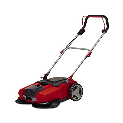 Einhell Akku-Kehrmaschine TE-SW 18/610 Li-Solo Power X-Change (18 V, Li-Ion, 20 L Schmutzbehälter, 61 cm Arbeitsbreite, Parkposition, verstellbarer Lenker, abnehmbare Lippe, Ein-und Ausschalter)