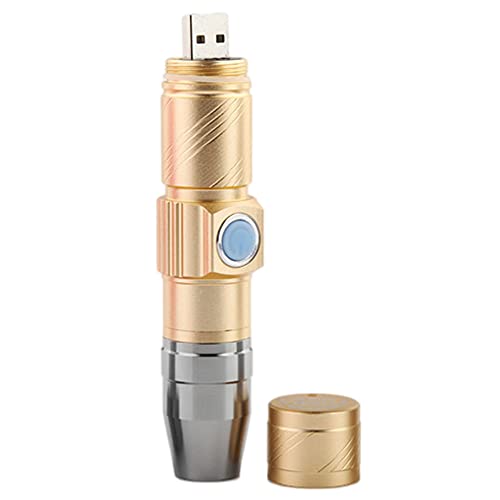 Mini Uv-nagellampe Tragbare Led-nageltrockner Härtungslicht Taschenlampe Maniküre Kunst Polnische Werkzeuge Uv-lampen Für Gelnägel (gold)