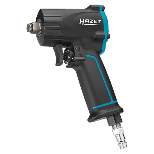 HAZET Druckluft-Schlagschrauber 9012M | Max. Lösemoment 1100 Nm, Vierkant 12,5 mm (1/2 Zoll) | vibrationsarm - Werkzeug zum Anziehen und Lösen von Schrauben