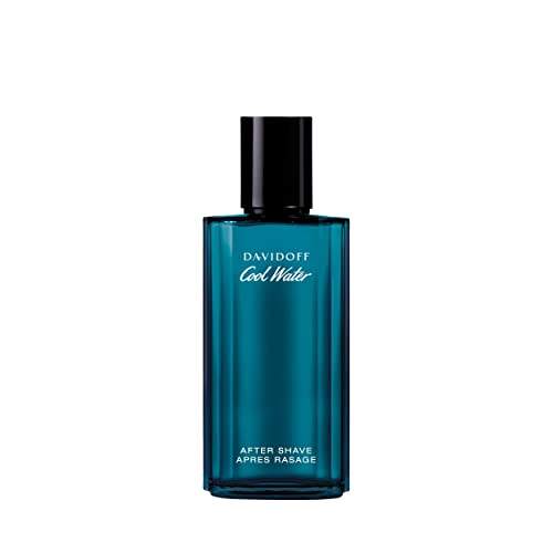 DAVIDOFF Cool Water Man After Shave Splash, aromatisch-frischer Herrenduft, 75 ml