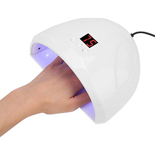 Intelligenter LED-Nageltrockner Nagelhärtungstrockner Langlebig für Make-up für Frauen für den Haushalt als Geschenk(white)