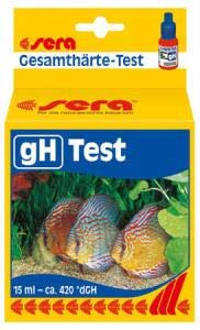 sera 04110 Gesamthärte Test (GH), misst zuverlässig und genau die Gesamthärte, für Süßwasser, im Aquarium oder Teich, 15 ml (1er Pack)