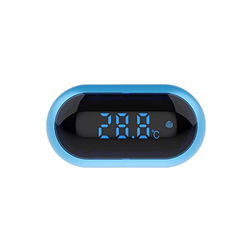 Jooheli Aquarium Thermometer,LED Digitalanzeige Hohe Präzision Elektronische Temperaturmessung Thermometer für Kaltwasser Süßwasser Marine Aquarium