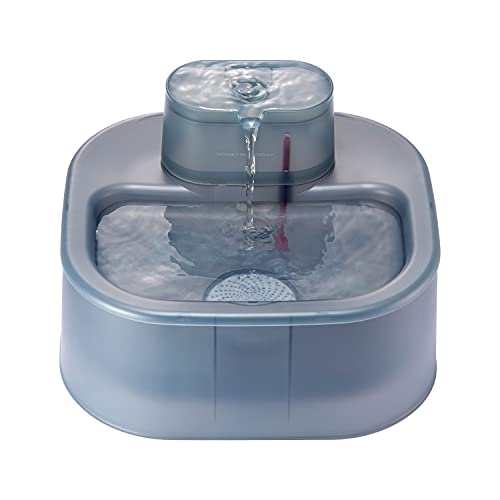 honeyguaridan 6L Automatischer Hunde & Katzen Trinkbrunnen mit 30dB ultraleise Wasserpumpe, Haustier Wasserspender für mittlere und große Hunde und mehrere Haustiere