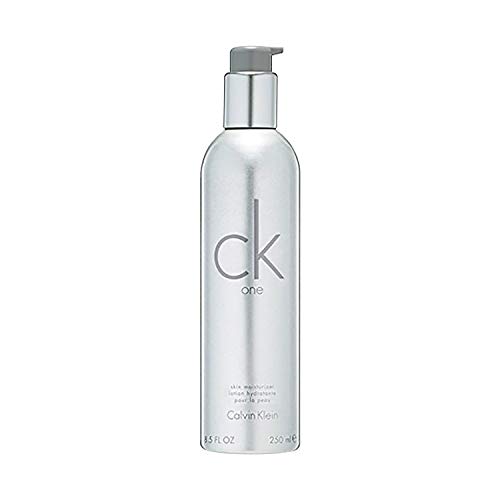 CALVIN KLEIN ck one Body Lotion, Körperlotion mit aromatisch-zitrischem Unisex-Duft für Frauen und Männer, 250ml (1er Pack)