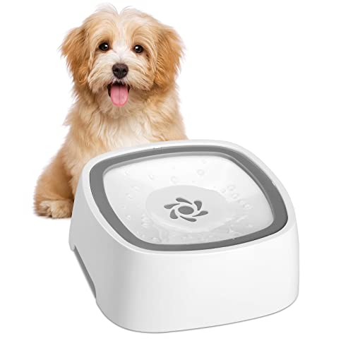 WEINIDASI Wassernapf für Hunde, 1.5L Wassernapf Auslaufsicher für Katzen/Hunde, Trinknapf Hund Anti Schlabber für die Reise / unterwegs / zu Hause