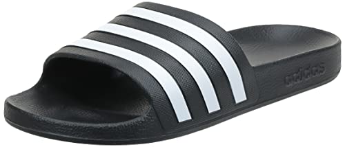 adidas Herren Adilette Aqua Dusch Badeschuhe, Schwarz, 42 EU