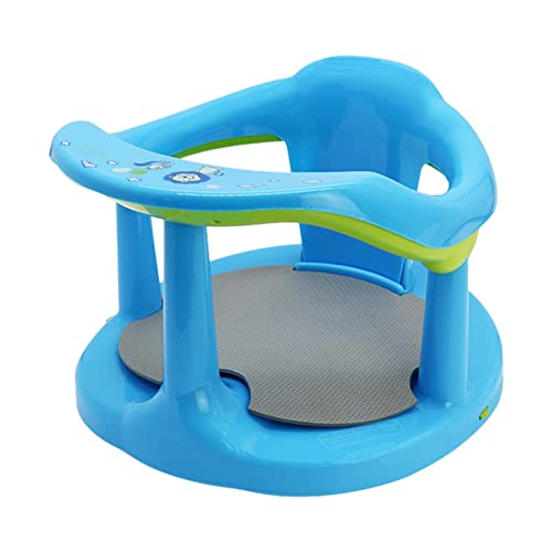 yidin Baby-Badewannensitz | Baby-Badewannensitz zum Baden im Sitzen - Badezimmerstuhl mit Rückenlehnenstütze und Saugnäpfen, stabile und rutschfeste Duschstühle für Neugeborene und Babys