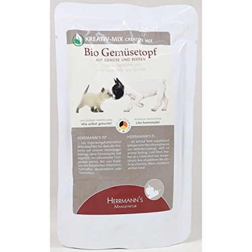 15 Stück (Beutel) Herrmanns Selection Kreativ Mix 100% Bio-Gemüsetopf 150g