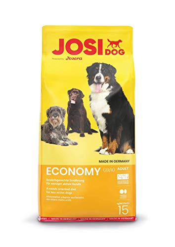 JosiDog Economy (1 x 15 kg) | Hundefutter für ausgewachsene Hunde | Trockenfutter | powered by JOSERA | 1er Pack