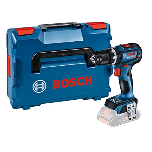 Bosch Professional 18V System Akku-Schlagbohrmaschine GSB 18V-90 C (Akkus und Ladegerät nicht enthalten, in L-BOXX), 06019K6102, Blue