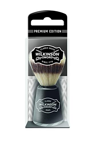 Wilkinson Sword Rasierpinsel Vintage Edition Barbershop weich und hautschonende Borsten für die klassische Rasur 1 Stk.