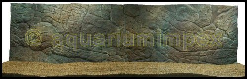 3D Aquarium Rückwand 200x60 Aquariumrückwand Dünn