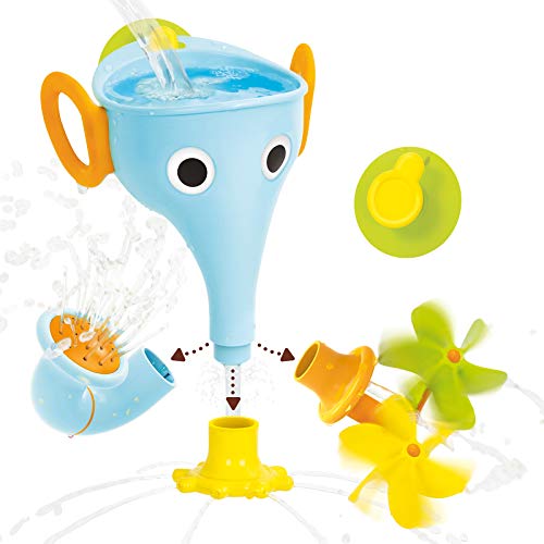 Yookidoo Schöpfspiel Elefant in Blau für die Badewanne