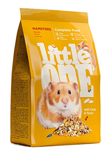 Little One Alleinfutter für Hamster im Beutel, 5er Pack (5 x 400 g)