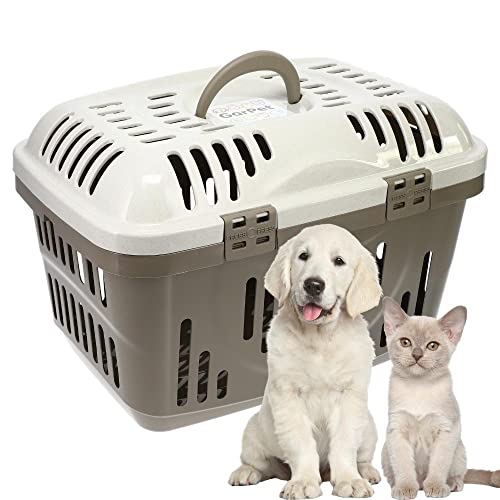 Transportbox Oben Öffnen Hunde Katzen Kleintier Transport Box Katzenbox Hundebox Open Top Stressfrei Dachöffnung