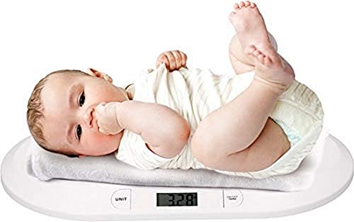 GRUNDIG Babywaage | Digitale Kinderwaage bis 20Kg | Digitalwaage für Neugeborene | digitale LED Anzeige | Gewichtskontrolle ab Geburt | LCD Display | Tara-Funktion | automatische Abschaltung