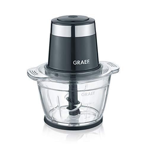 Graef CH502EU Zerkleinerer, Glas, 1 Liter, Schwarz