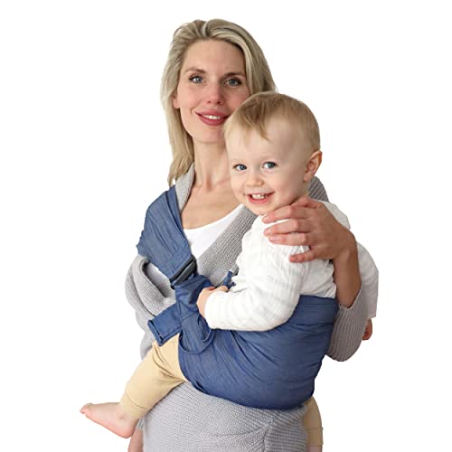 Ergonomische praktische Kleinkind Babytrage V2.0 für schnelle spontane Einsätze von Gubby Gups® - Babyhüftrage für Kleinkinder, Hüftsitz Tragesystem Baby