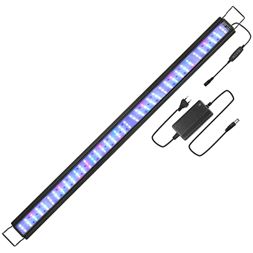 EINFEBEN LED Aquarium Beleuchtung, RGB Aquarium LED Beleuchtung für 120-140cm Wasserpflanzen und Süßwasser-Aquarien, Dimmbare