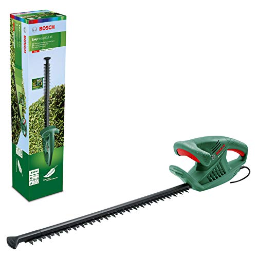 Bosch Elektrische Heckenschere EasyHedgeCut 45 (420 W, Messerlänge 45 cm, im Karton) Classic Green