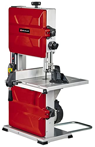 Einhell Bandsäge TC-SB 245 L (400W, max. Sägebandgeschwindigkeit 726m/min, 245 mm Durchlassbreite, max. Schnitthöhe 101 mm, neigbarer Sägetisch, Parallel- und Winkelanschlag, Absauganschluss)