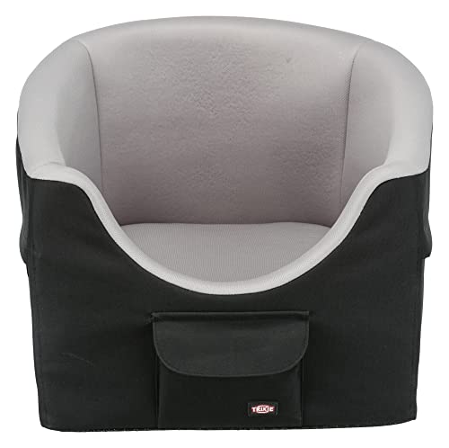 Trixie 13176 Autositz, 45 × 39 × 42 cm, schwarz/grau