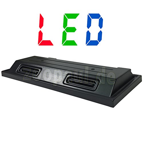 ZooPaul LED 100x40 cm Aquarium Terrarium Abdeckung Beleuchtung schwarz Deckel 100 Lux