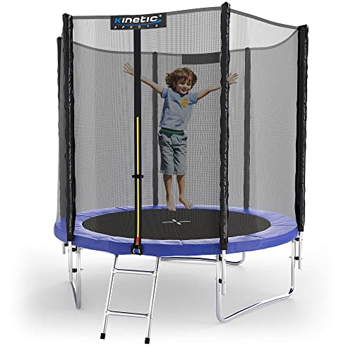 Kinetic Sports Gartentrampolin TPLH06 (Ø 183 cm, blau)