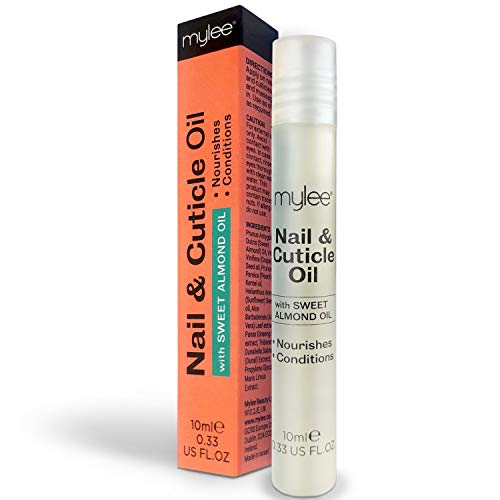 Mylee Nagel- & Nagelhautöl Rollstift 10ml - Tief feuchtigkeitsspendend & pflegend, nährend und wiederherstellend, ohne klebrige Reste, mit natürlichen Extrakten und pflanzlichen Ölen angereichert