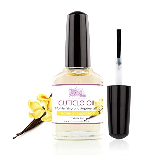 Nagelöl Professionelles Nagelhautöl für Hände und Füße 12ml - Vanilleduft - Feuchtigkeitsspendendes und regenerierendes Öl für die Nagelhaut von Händen und Füßen, schenkt trockener und gereizter Haut