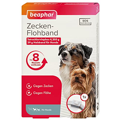 Zecken-Flohband 'S.O.S' Hund 60 cm