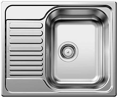 BLANCO Tipo 45 S Mini, Küchenspüle, Edelstahl Naturfinish, 1 Stück, 516524