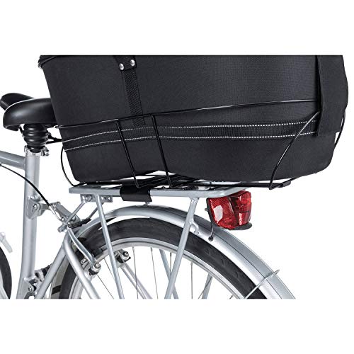 TRIXIE 13110 Fahrradkorb Long für breite Gepäckträger, 60 x 29 x 49 cm