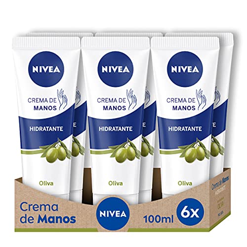 NIVEA NIVEA Handcreme Olivenöl - 100 ml - 6 Stück
