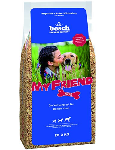 bosch My Friend Kroketten | Hundefutter für ausgewachsene Hunde aller Rassen | 20 kg