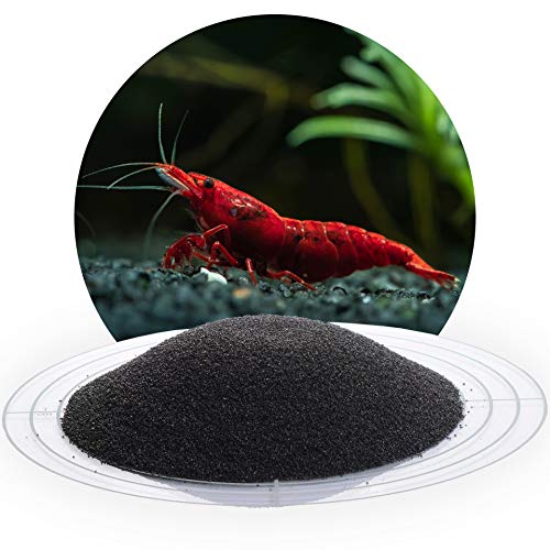 Schicker Mineral Schwarzer Aquariumsand Aquariumkies 0,4-0,8 mm oder 2-3 mm, 10 kg Sack, farbecht, Salzwasser und Süßwasser geeignet, kantengerundet, (0,4-0,8 mm)