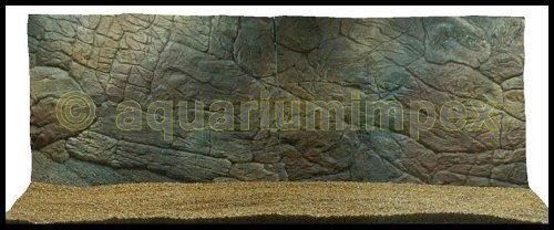 3D Aquarium Rückwand 150x60 Aquariumrückwand Dünn