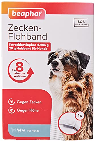 Zecken-Flohband 'S.O.S' Hund 60 cm