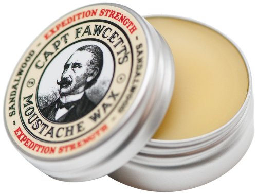 Captain Fawcett Expedition Strength Moustache Wax For A Firmer Hold 15ml, 1er Pack (1 x 15 ml)